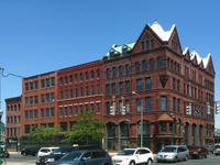 View of the CNY RPDB office from southwest/Clinton Square