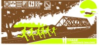 Chase Corporate Challenge co-winning t-shirt design submitted by CNY RPDB and SMTC