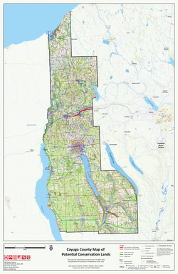 Potential Conservation Lands in Cayuga County