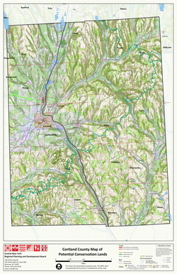 Potential Conservation Lands in Cayuga County