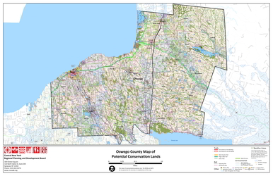 Potential Conservation Lands in Cayuga County